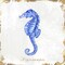 Blue Sea Horse Poster Print by Eva Watts - Item # VARPDXEW139A